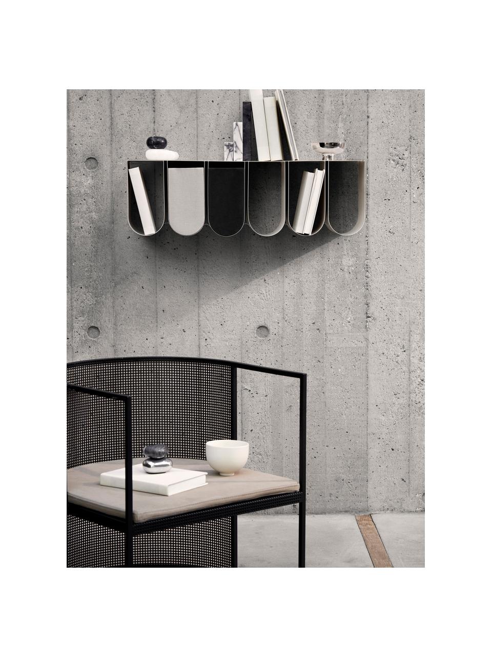Fauteuil lounge de jardin Bauhaus, Acier, revêtement par poudre, Noir, larg. 64 x prof. 63 cm