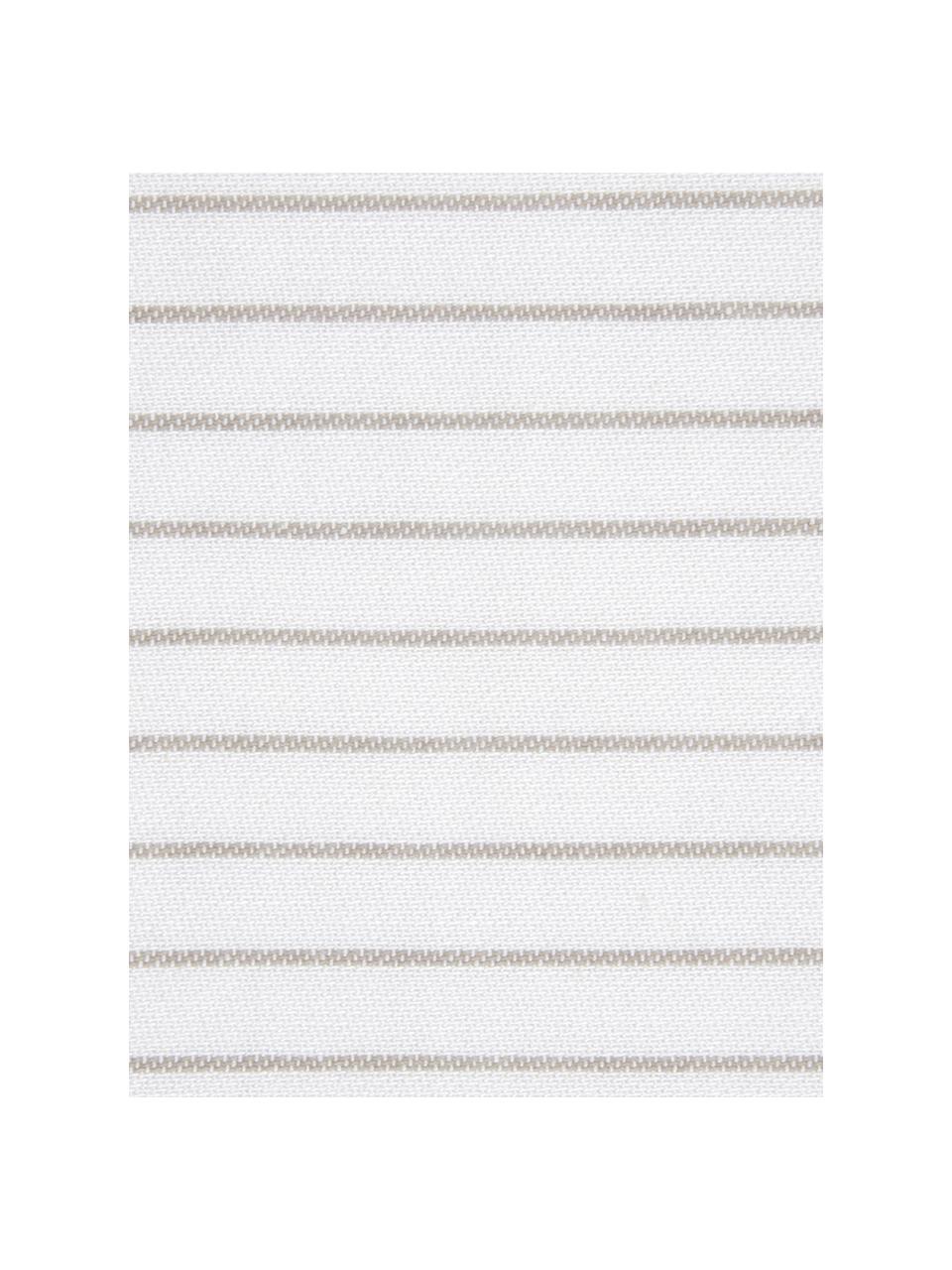 Ręcznik kuchenny Nicole, 2 szt., Bawełna, Biały, beżowy, S 50 x D 70 cm