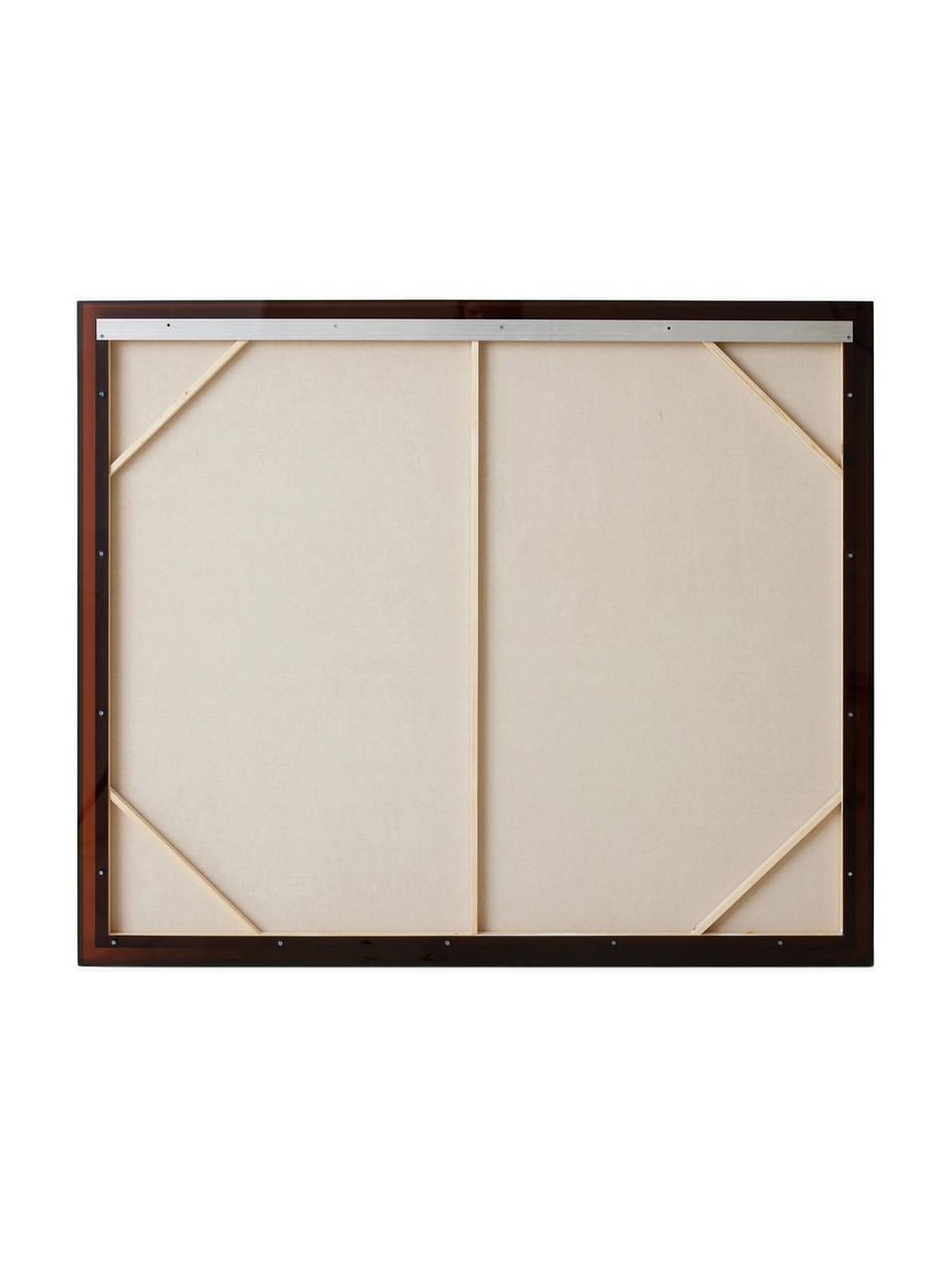 Quadro su tela dipinto a mano con cornice in legno Higher, Cornice: legno laccato, Ufficio, Larg. 152 x Alt. 127 cm