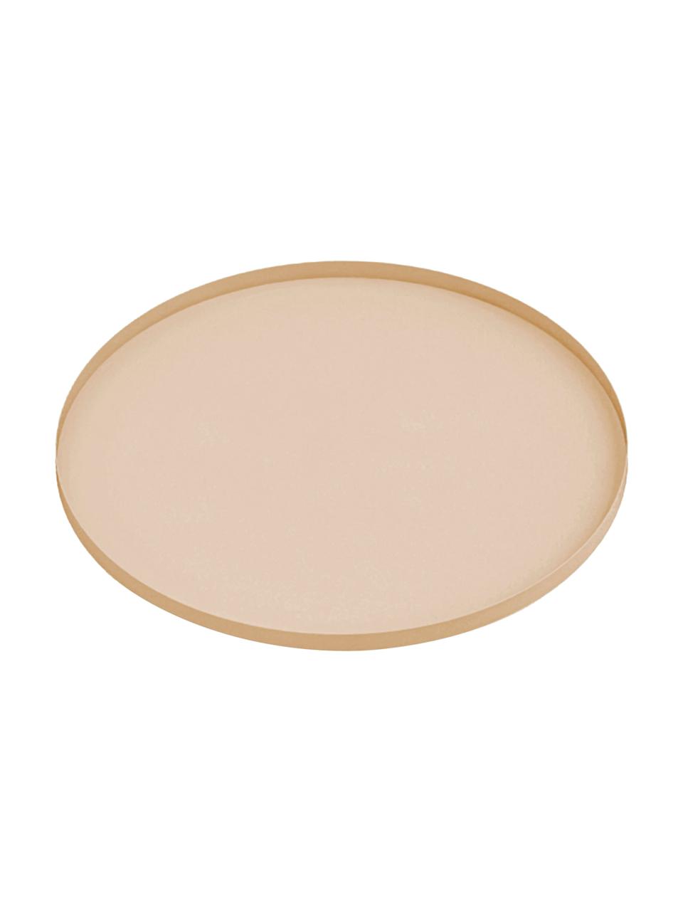 Bandeja Arla, Metal recubierto, Beige, Ø 41 cm