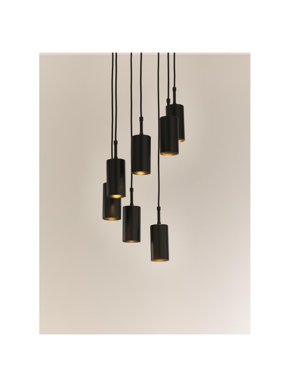 Lampa wisząca Arvo, Czarny, Ø 38 x W 120 cm