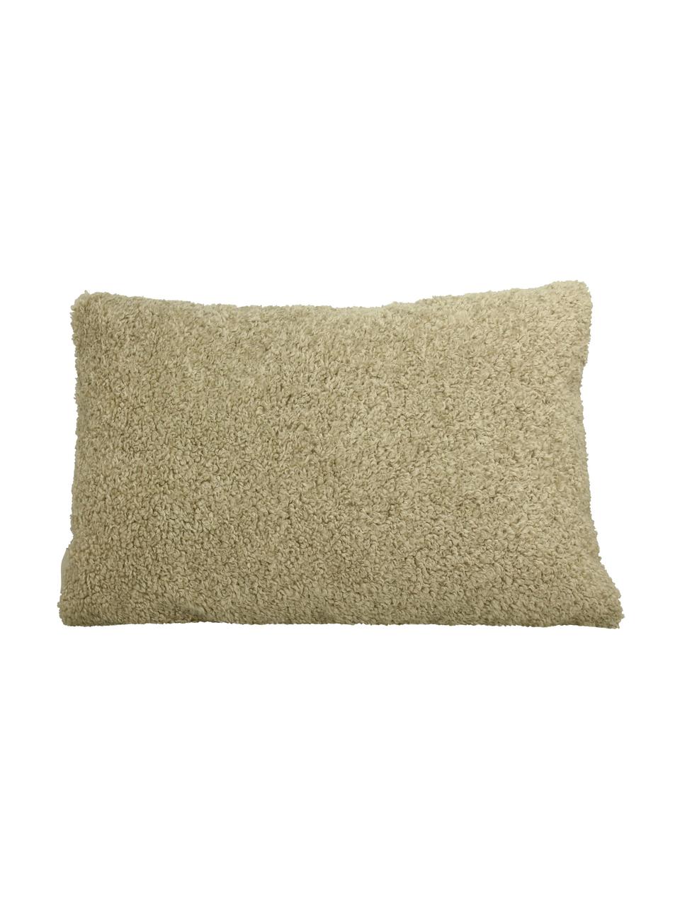 Coussin décoratif rectangulaire Teddy, Beige