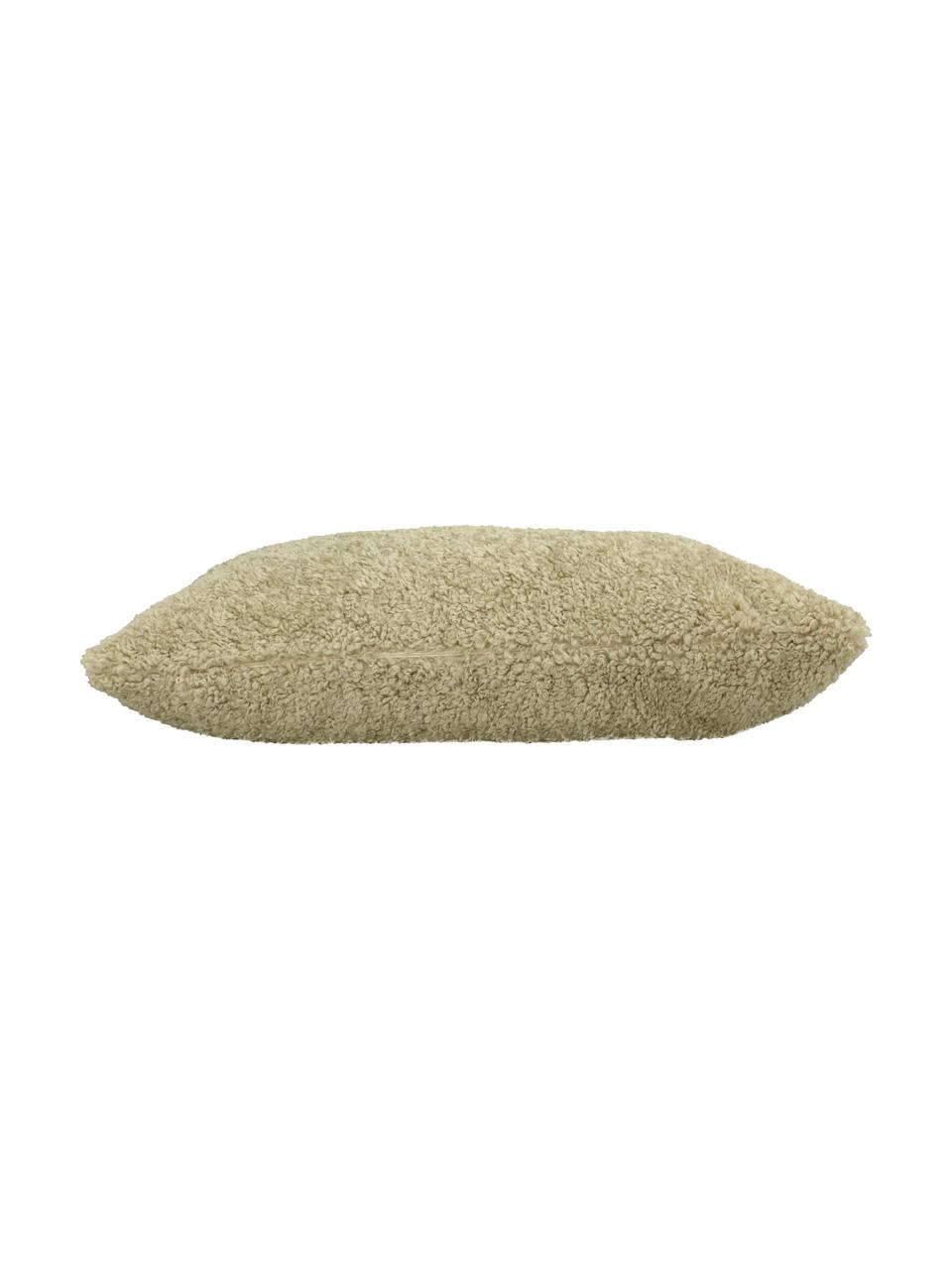 Coussin décoratif rectangulaire Teddy, Beige