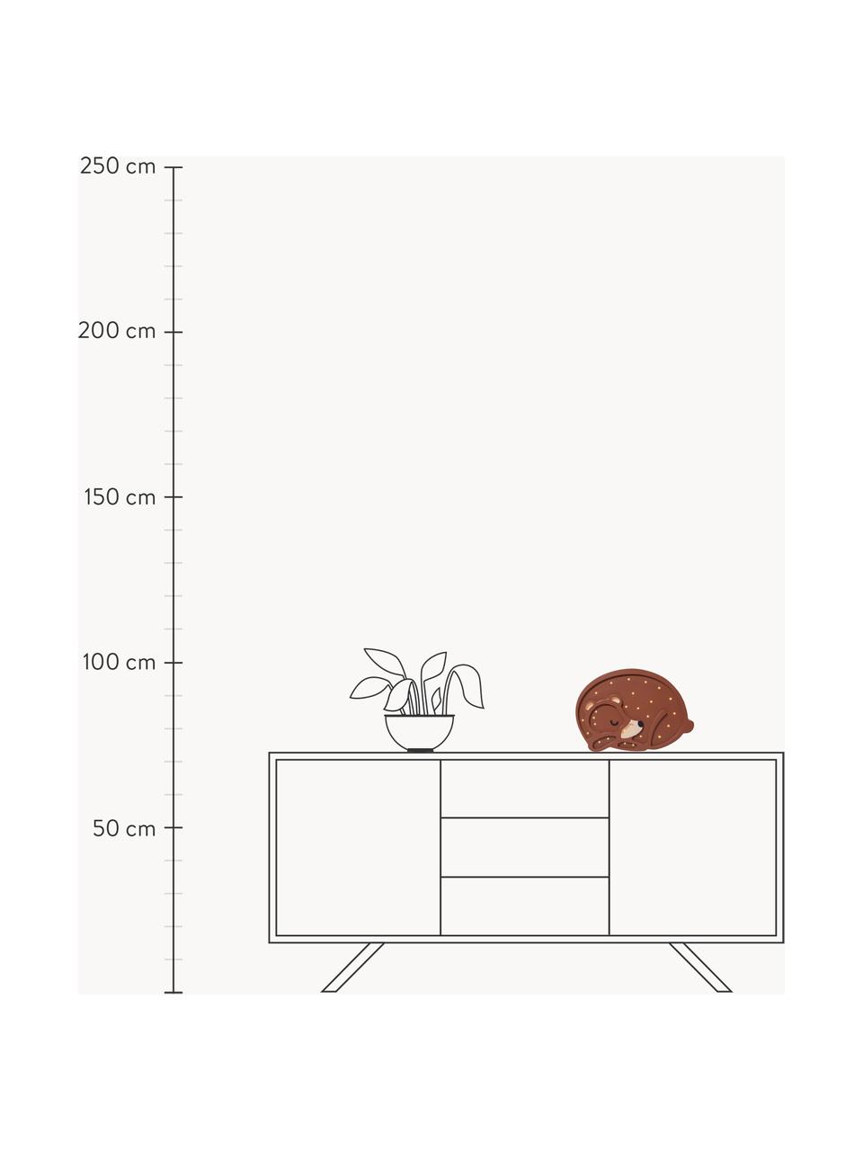 Lampada a LED per cameretta dei bambini fatta a mano con funzione timer e telecomando Bear, luce regolabile, Legno di pino laccato

Questo prodotto è realizzato con legno di provenienza sostenibile e certificato FSC®., Nocciola, beige chiaro, Larg. 36 x Alt. 25 cm