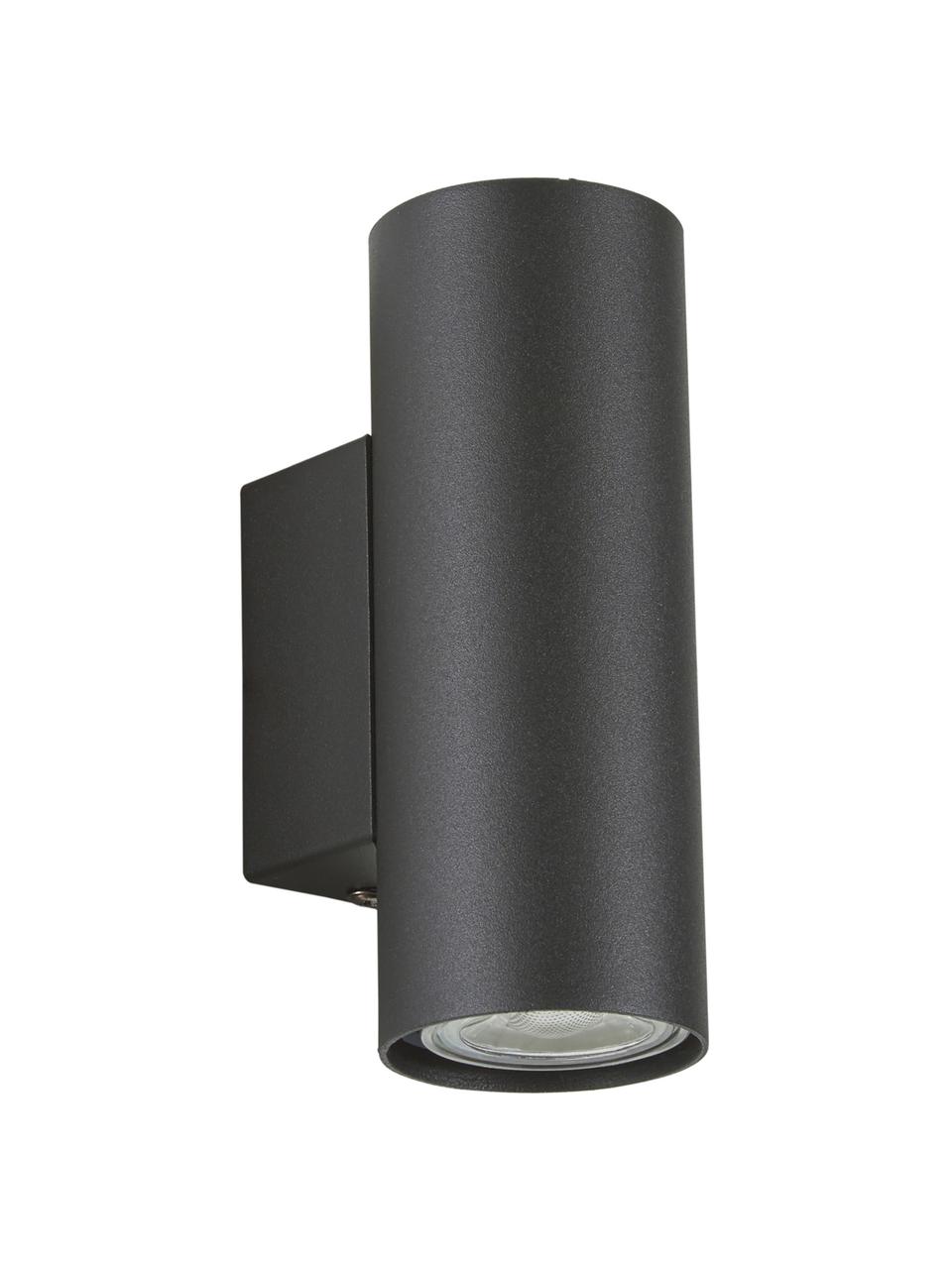 Aplique Paul, Pantalla: metal con pintura en polv, Fijación: metal con pintura en polv, Negro, An 6 x Al 9 cm