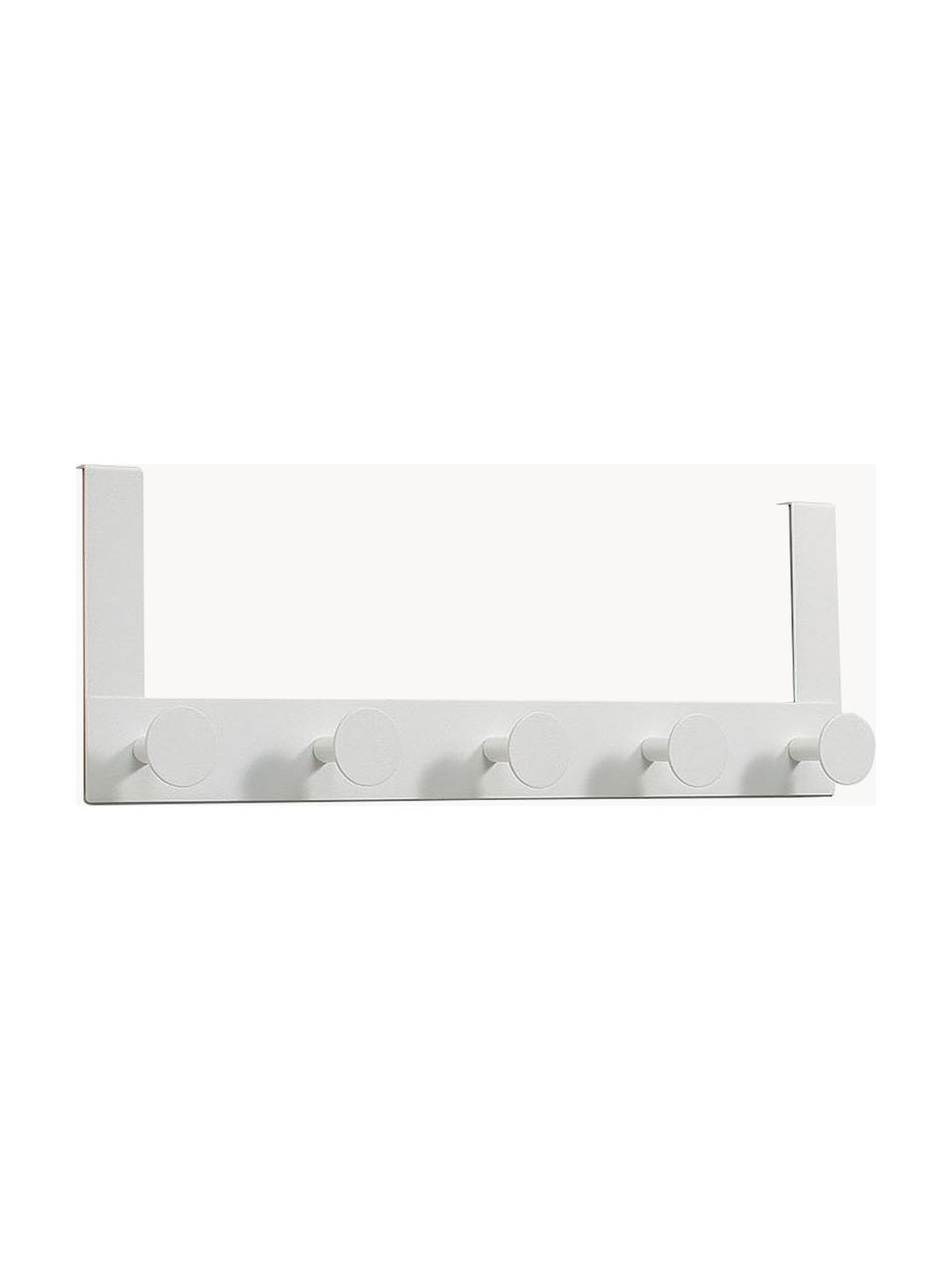 Porte-serviettes en métal Quick, Métal, laqué, Blanc, larg. 46 x haut. 16 cm