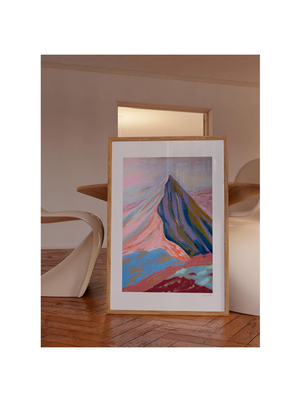 Plakat Velvet Peak, Papier

Ten produkt jest wykonany z drewna pochodzącego ze zrównoważonych upraw, które posiada certyfikat FSC®., Wielobarwny, S 70 x W 100 cm