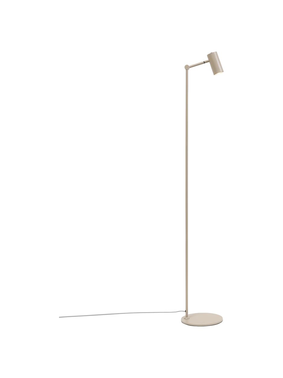 Malá lampa na čítanie Montreux, Odtiene pieskovej, Š 22 x V 134 cm
