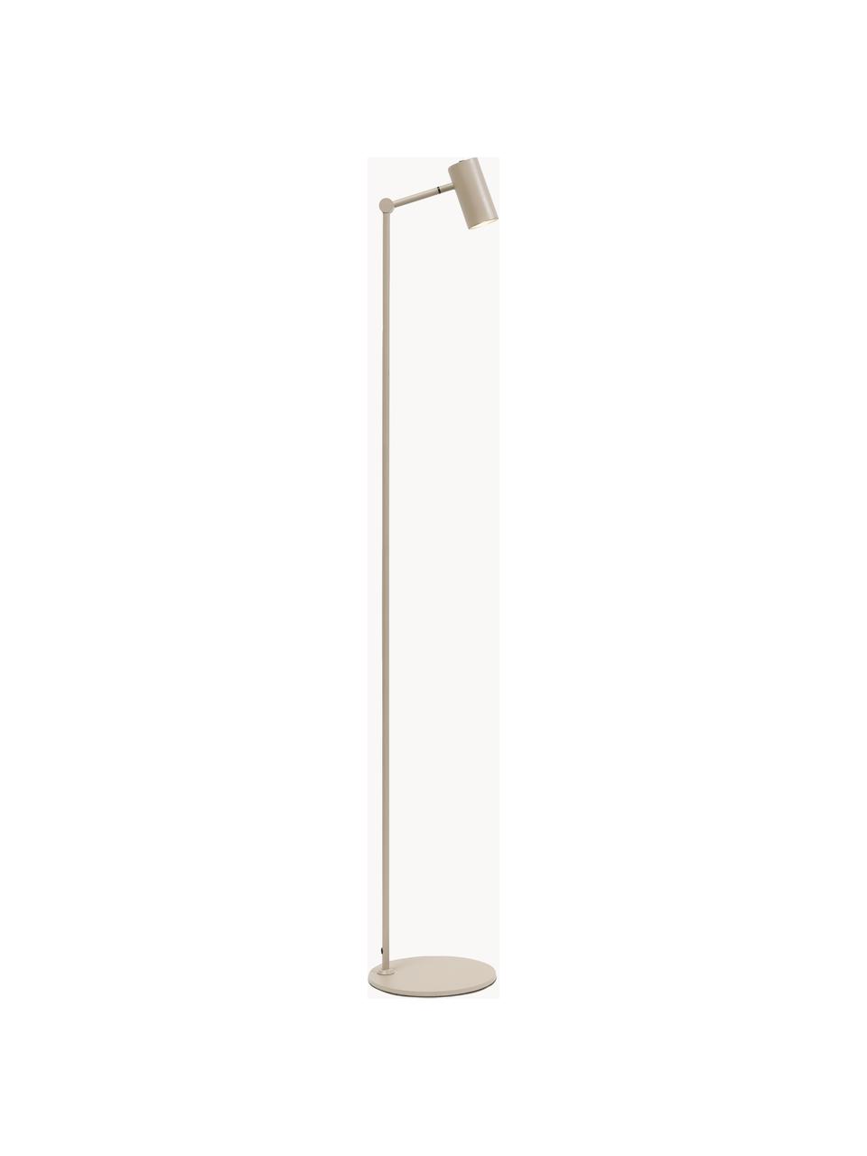 Malá čtecí lampa Montreux, Světle béžová, V 134 cm