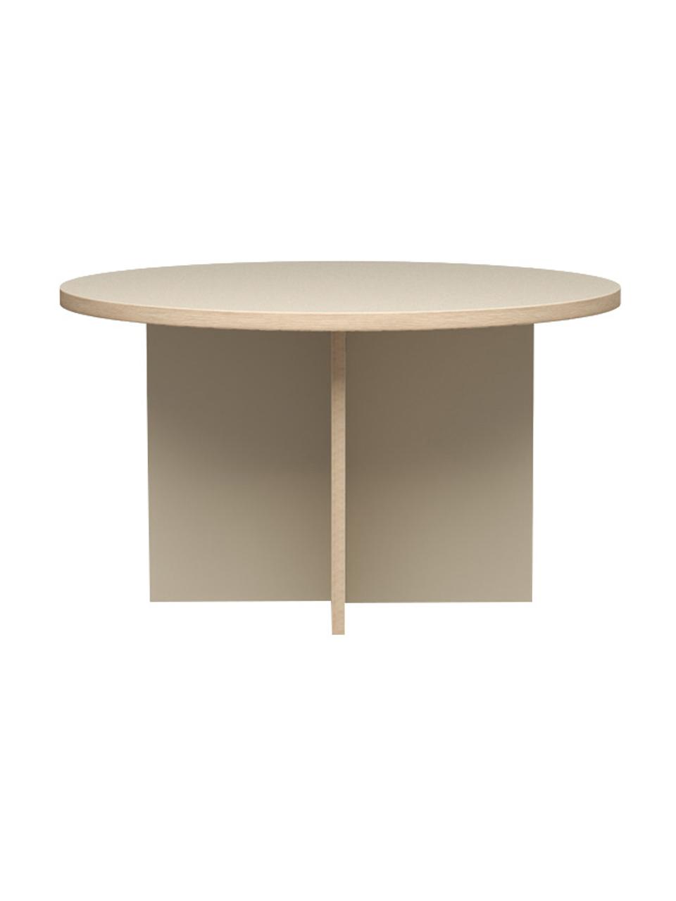 Okrúhly stôl Cirkel, Ø 129 cm, Béžová, Ø 129 x V 74 cm