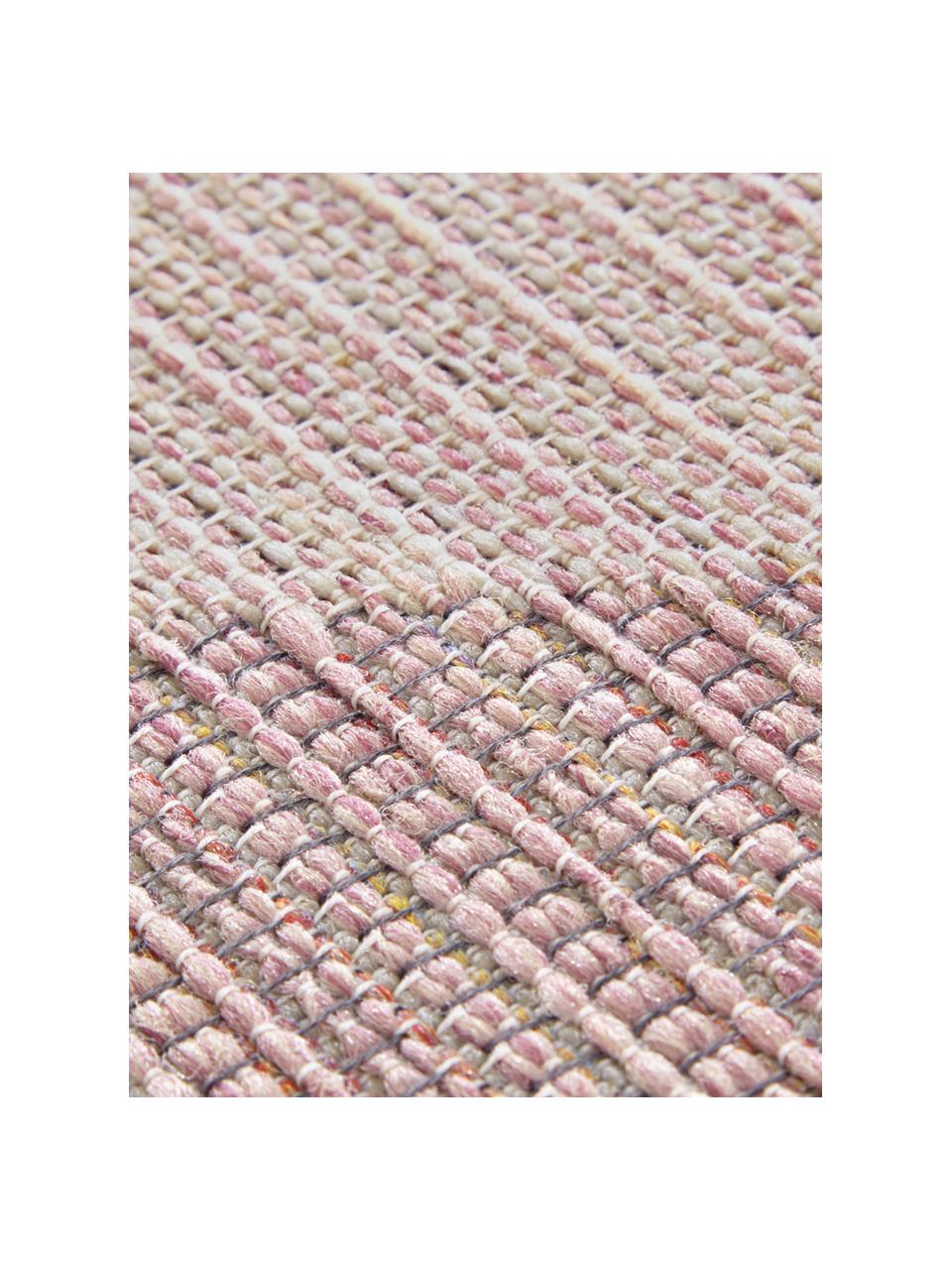 In- und Outdoor Teppich Sevres in Rosatönen, 100% Polypropylen, Rosatöne, Beigetöne, B 200 x L 290 cm (Größe L)