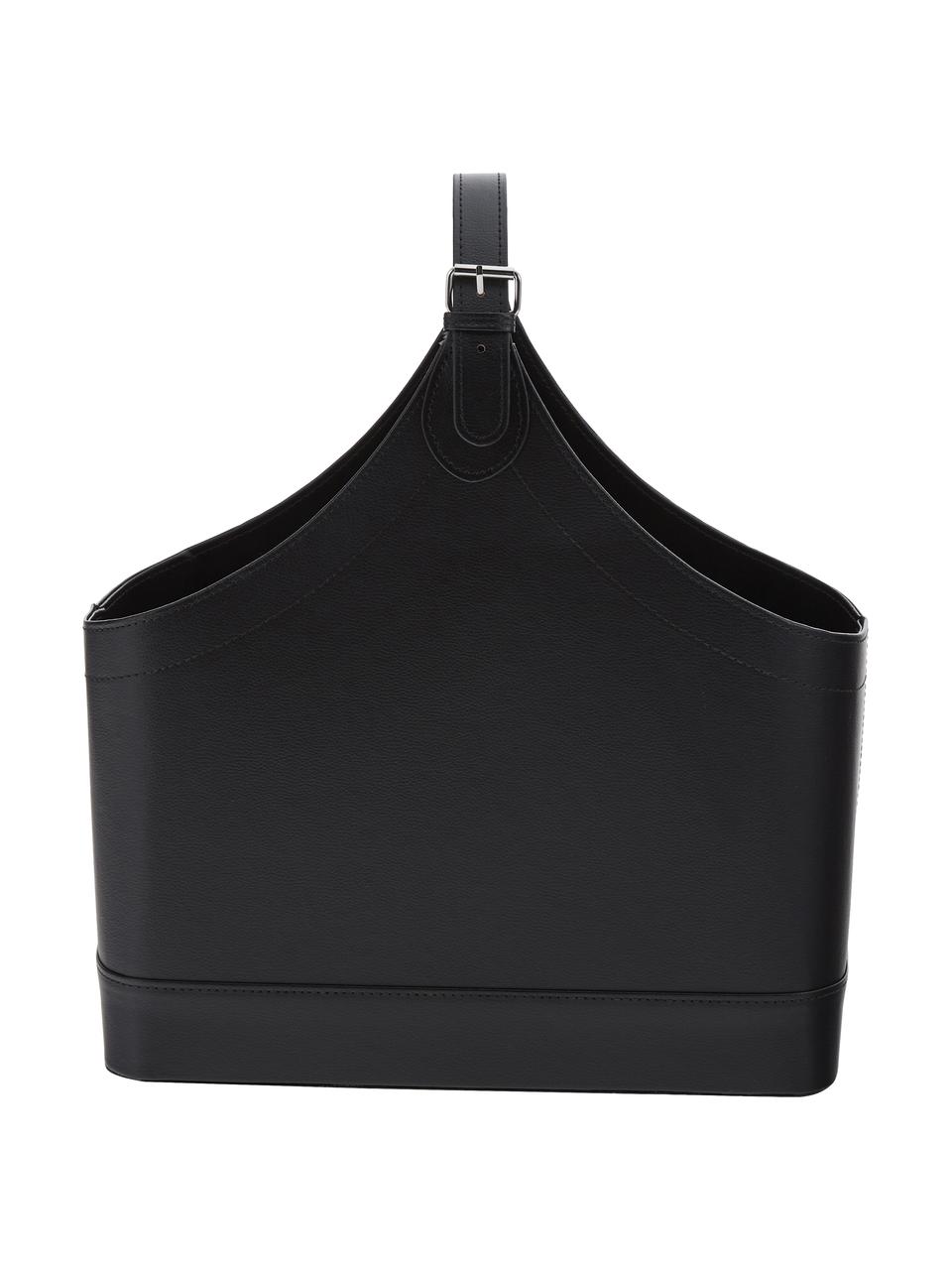 Porte-revues Ready, Noir, larg. 40 x haut. 45 cm