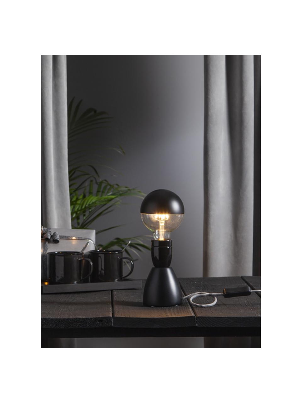 Ampoule E27, blanc chaud, intensité variable, 1 pièce, Noir, transparent, Ø 10 x 260 lm