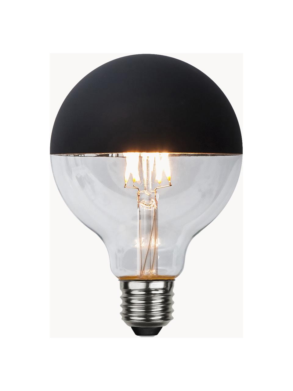 Stmievateľná žiarovka (E27), teplá biela, 1 ks, Čierna, priehľadná, Ø 10 x 260 lm