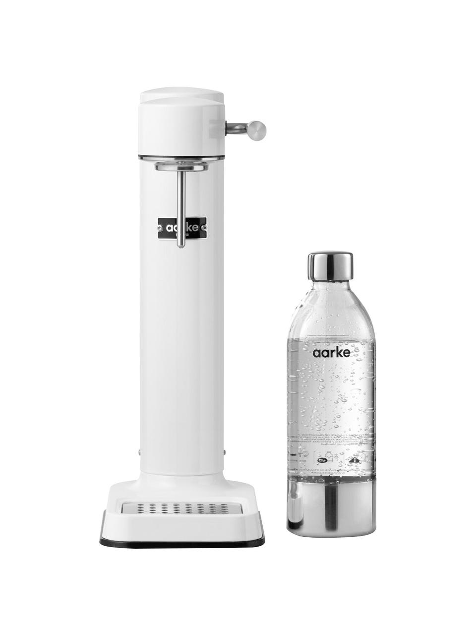 Máquina de refrescos Carbonator 3, Botella: plástico libre de BPA, Blanco brillante, Set de diferentes tamaños