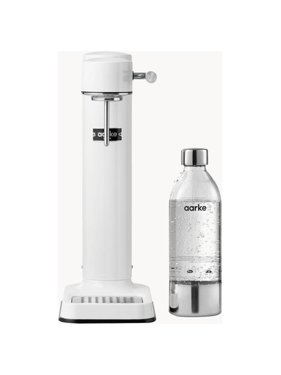 Máquina de refrescos Carbonator 3, Botella: plástico libre de BPA, Blanco brillante, Set de diferentes tamaños