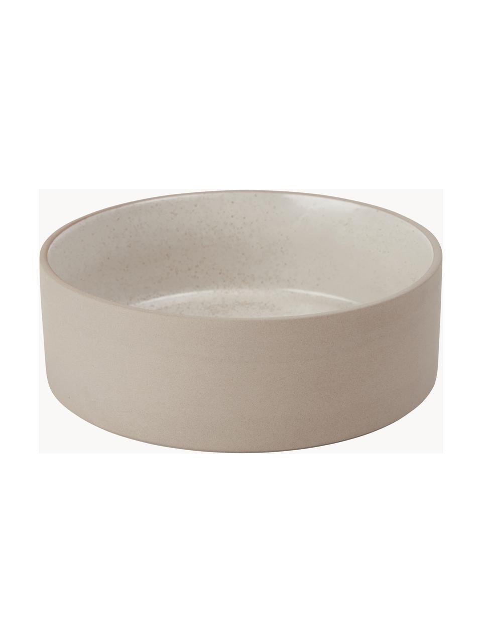 Miska pro domácí mazlíčky Sia, různé velikosti, 100 % keramika, Béžová, Ø 13 cm, V 5 cm
