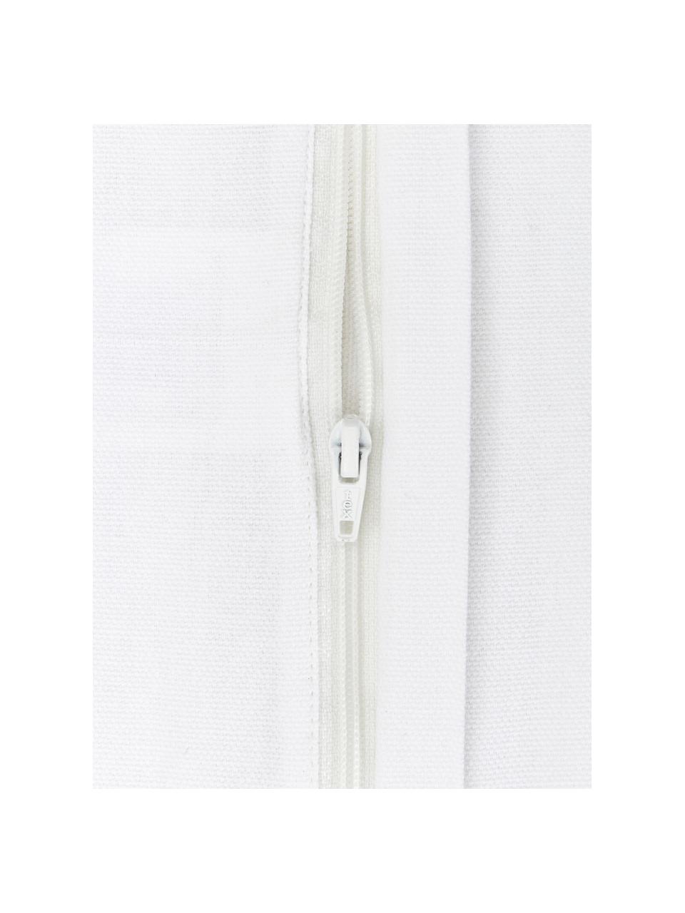 Vyšívaný povlak na polštář Let it snow, 100% bavlna, Červená, Š 45 cm, D 45 cm
