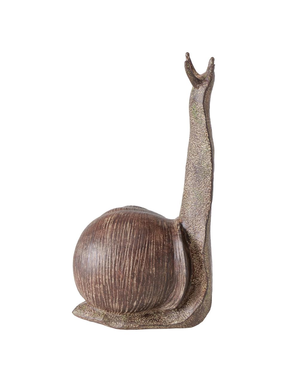 Decoratief object Broca, Kunststof, Bruin, B 14 cm x H 27 cm