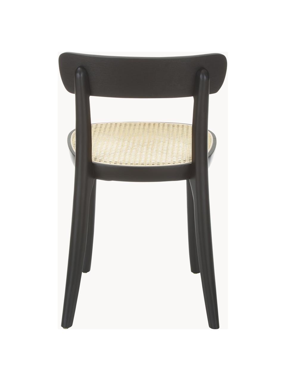 Dřevěné židle s vídeňskou pleteninou Richie, 2 ks, Béžová, bukové dřevo, Š 45 cm, V 75 cm