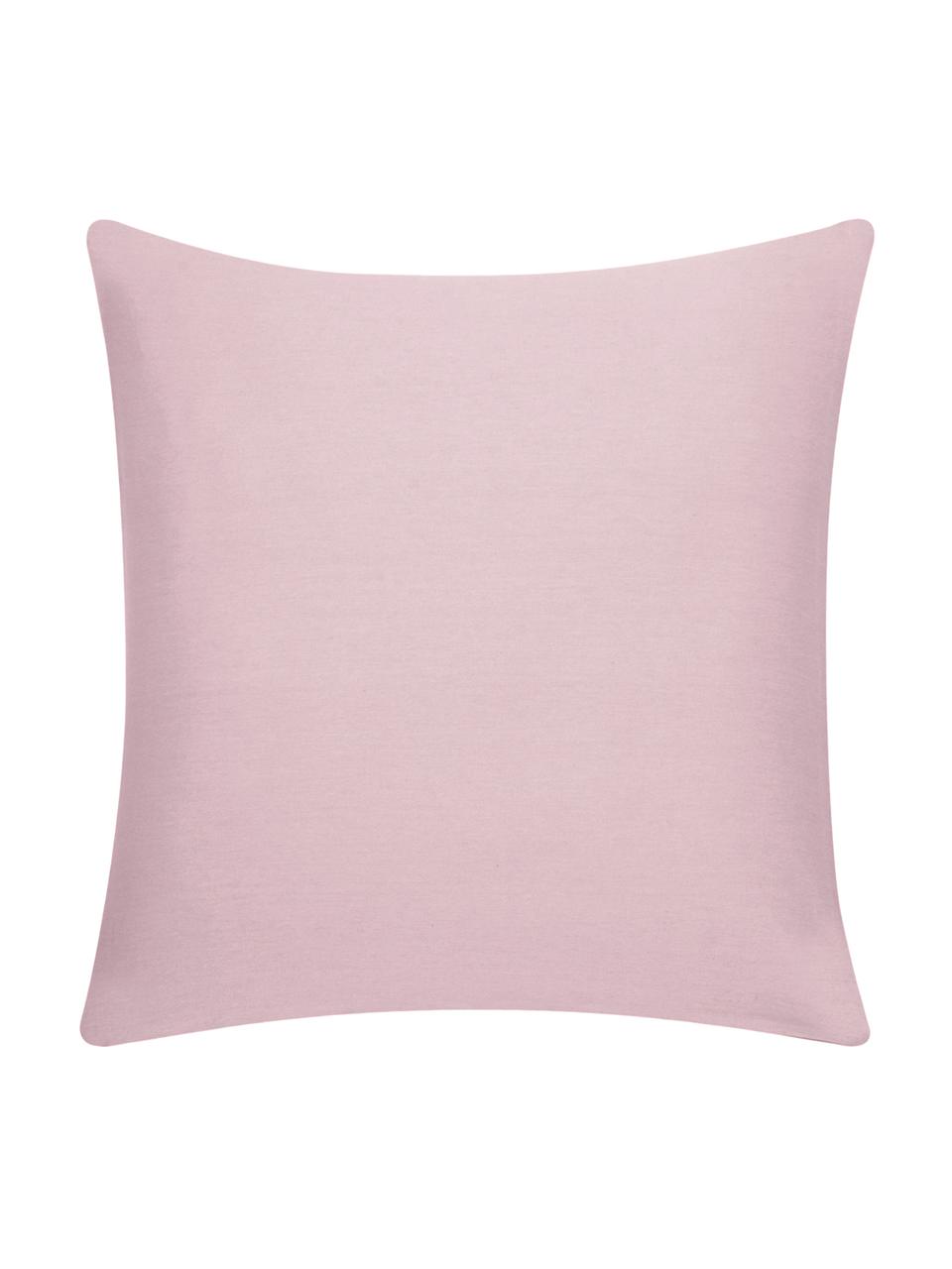 Baumwoll-Kissenhülle Mads in Rosa, 100% Baumwolle, Rosa, 40 x 40 cm