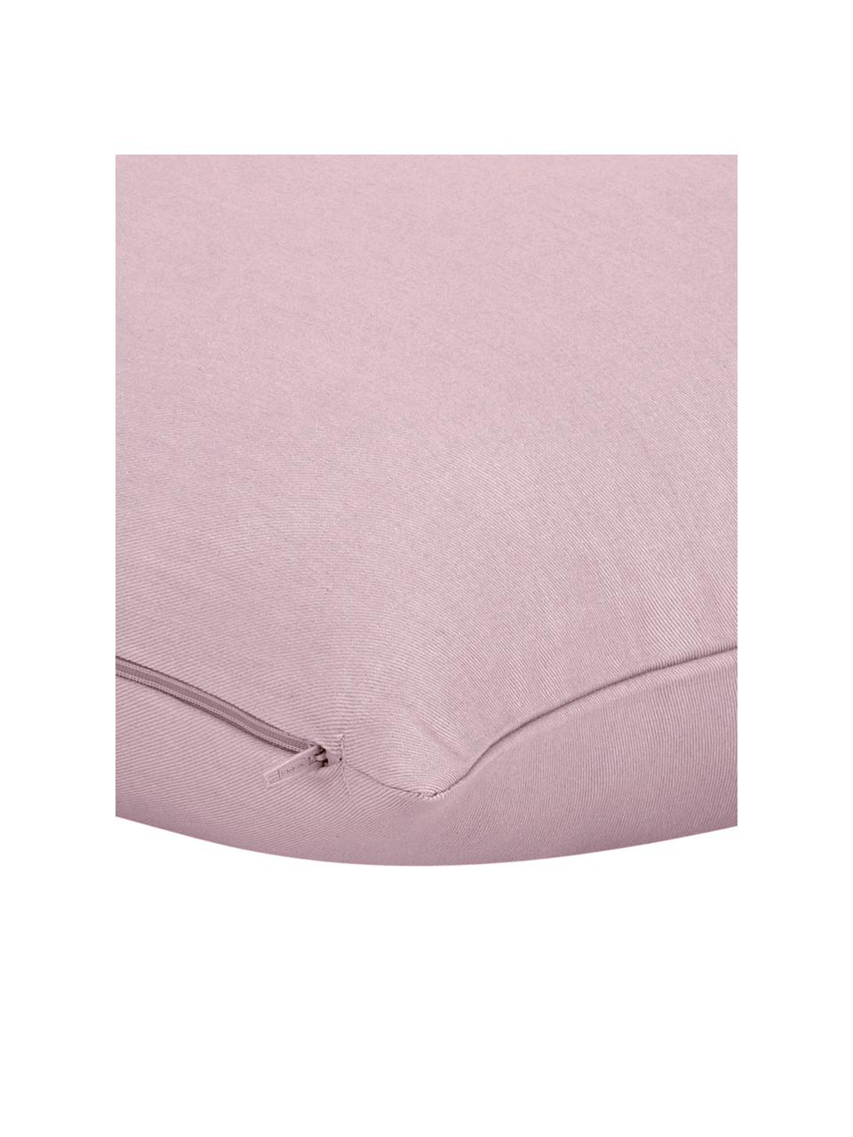 Housse de coussin coton rose Mads, Rose