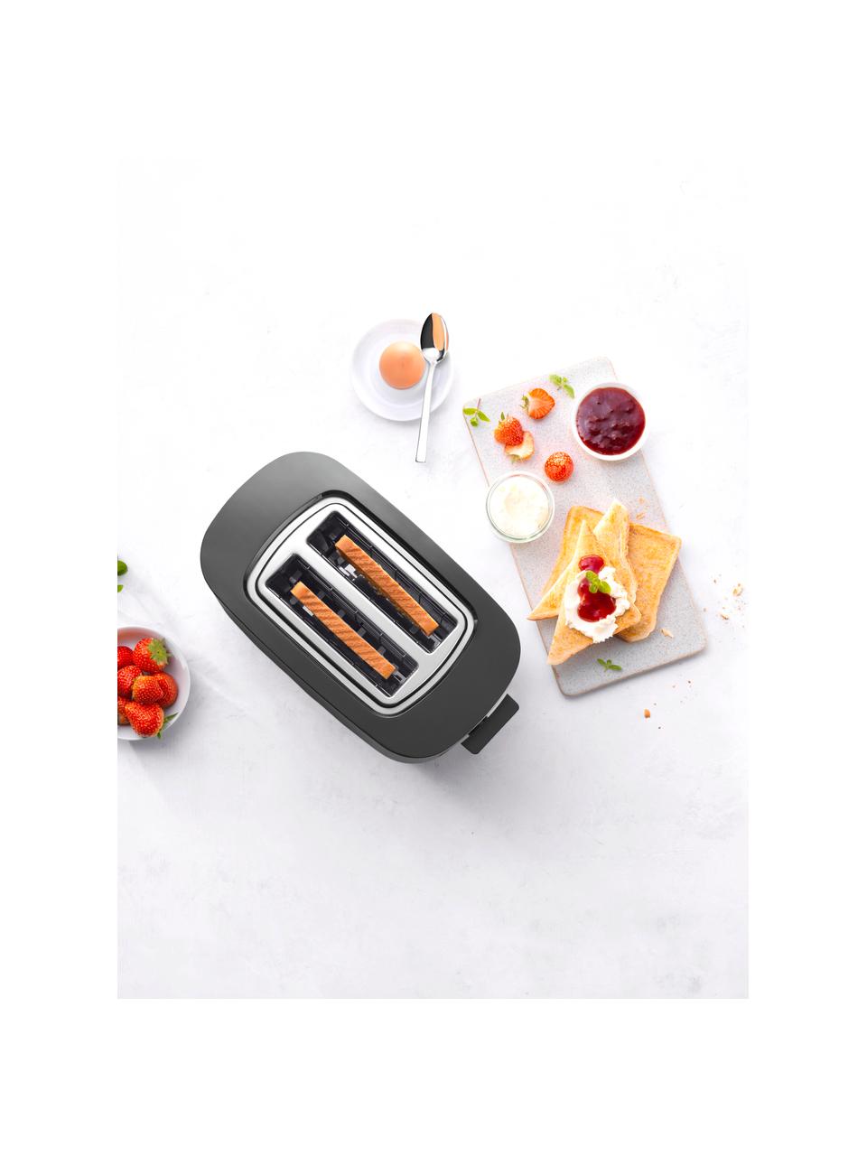 Toaster Enfinigy, Stahl, Schwarz, B 29 x T 17 cm