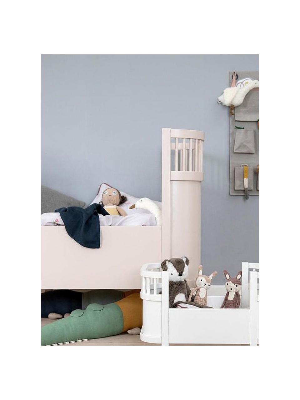 Verlängerbares Babybett Baby & Junior aus Birkenholz, 70 x 110/150 cm, Birkenholz, lackiert, Hellbeige, B 70 x L 110/150 cm