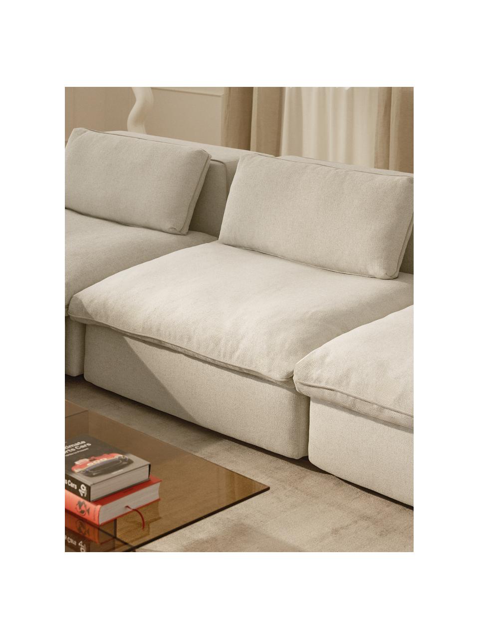 Sofa-Kissen Felix, Hülle: 100 % Polyester, Hellbeige, B 40 x L 80 cm