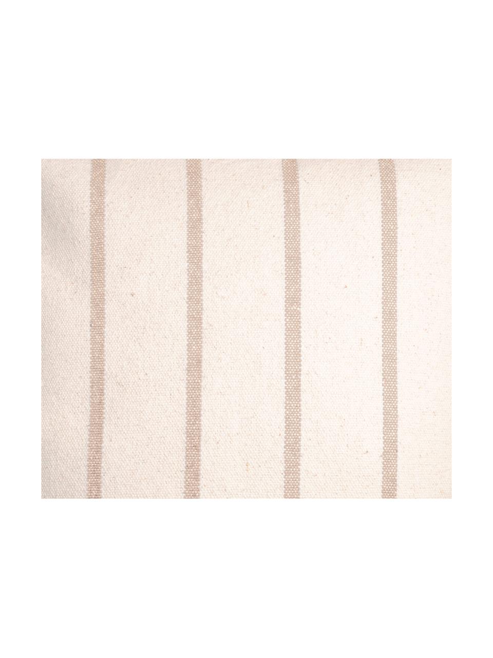 Cojín Pampelonne, con relleno, Funda: algodón, Beige, blanco crudo, An 50 x L 50 cm