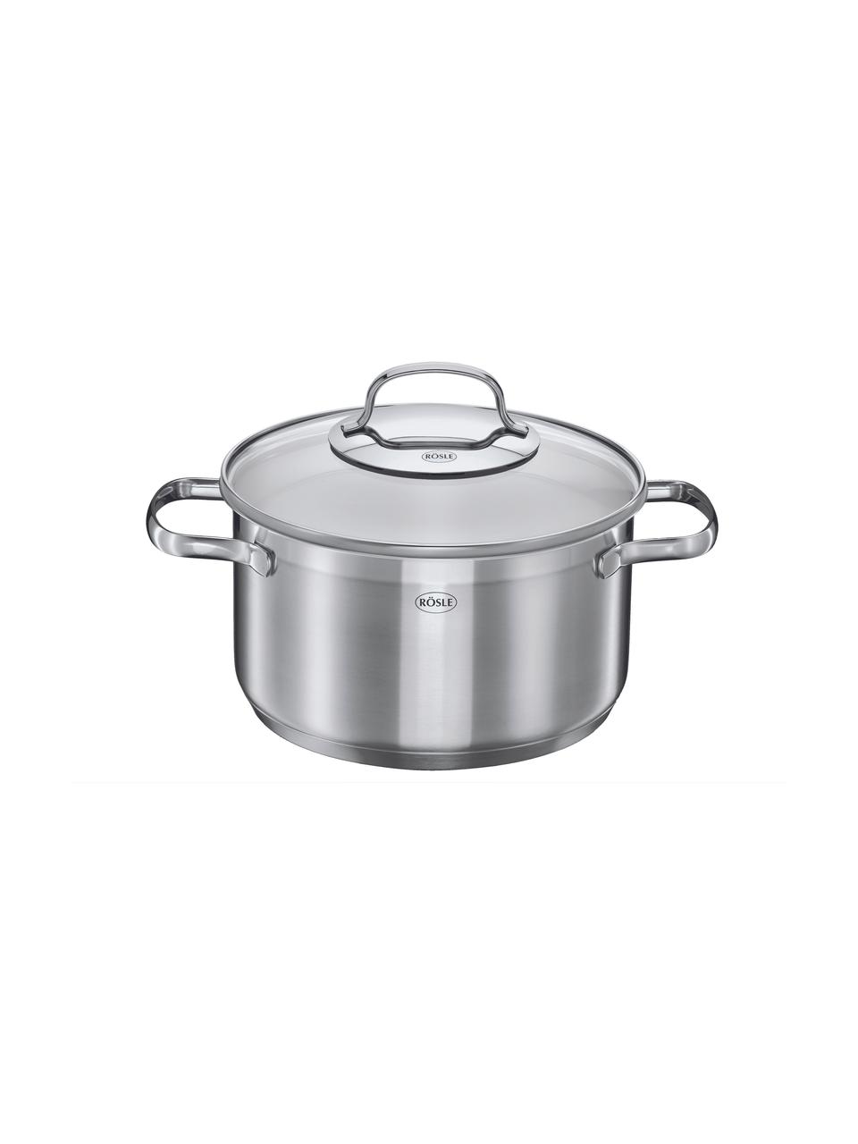 Batterie de cuisine 16 Pieces en acier 18/10 inox