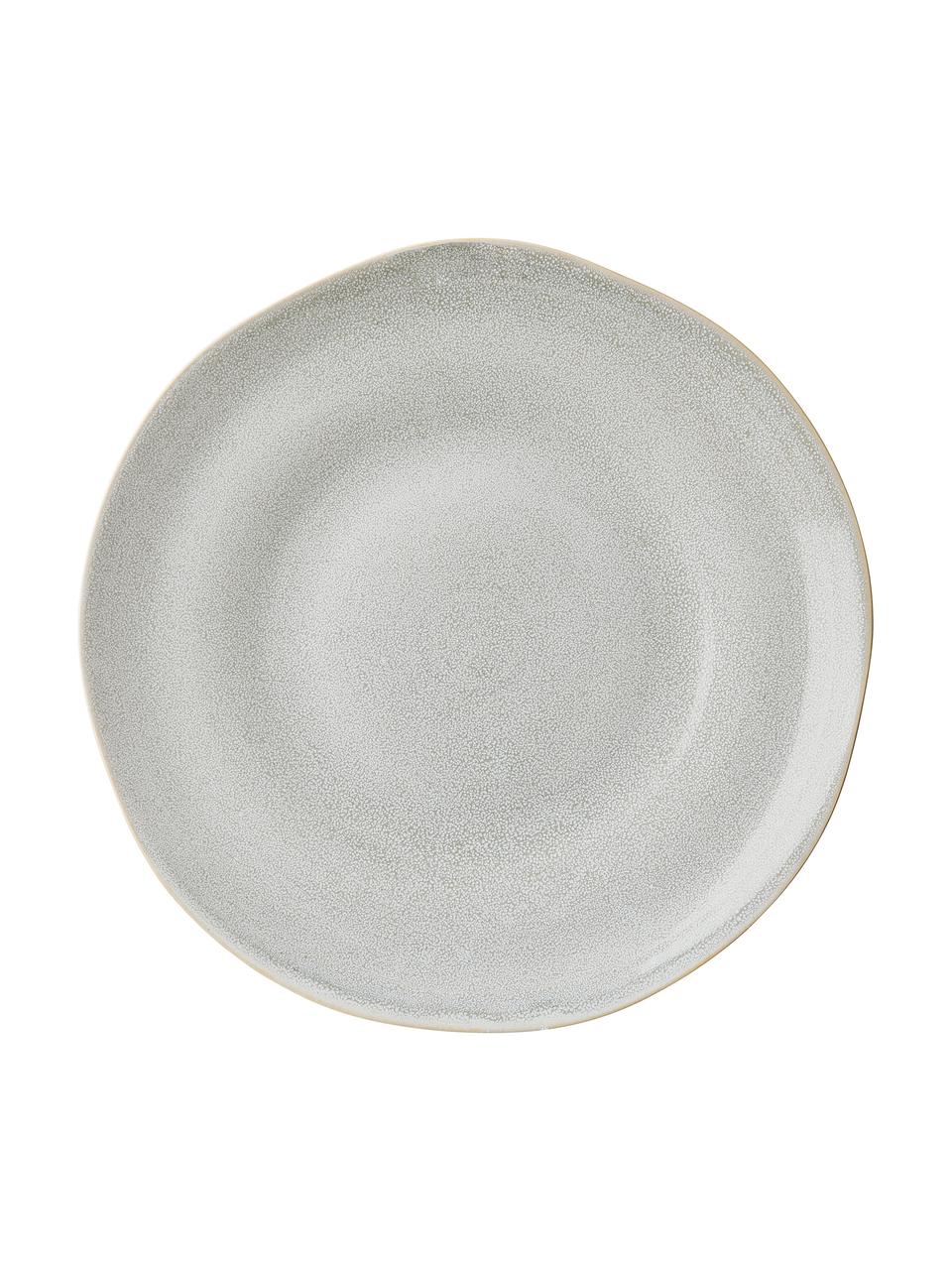 Service de table gris clair fait main Manor, pour 4 personnes (16 élém.), Grès cérame, Gris clair, beige, Lot de différentes tailles