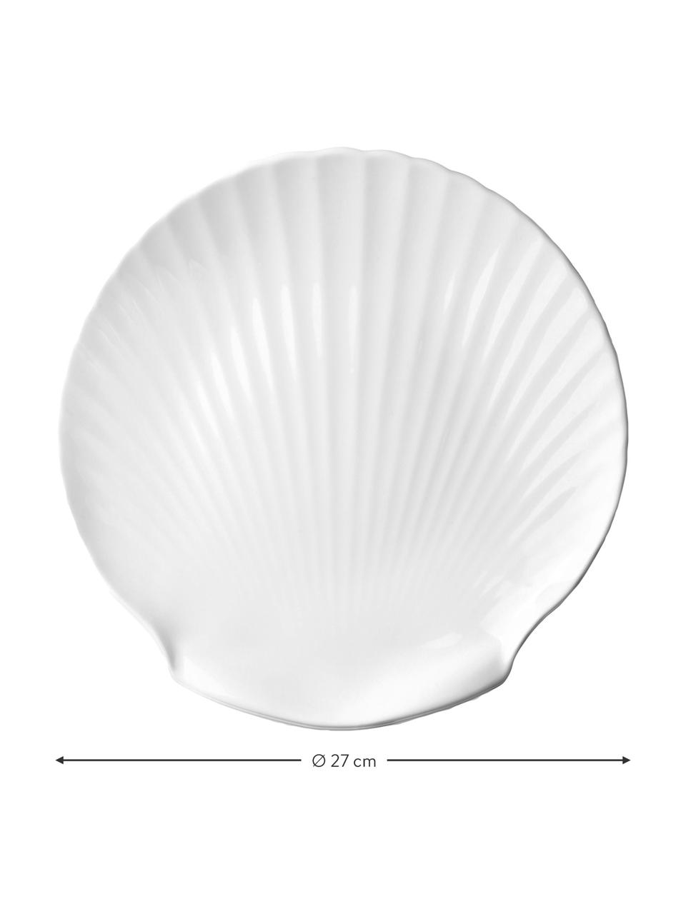 Fine Bone China Servierplatte Shell, Ø 27 cm, Fine Bone China (Porzellan)
Fine Bone China ist ein Weichporzellan, das sich besonders durch seinen strahlenden, durchscheinenden Glanz auszeichnet., Weiss, Ø 27 cm