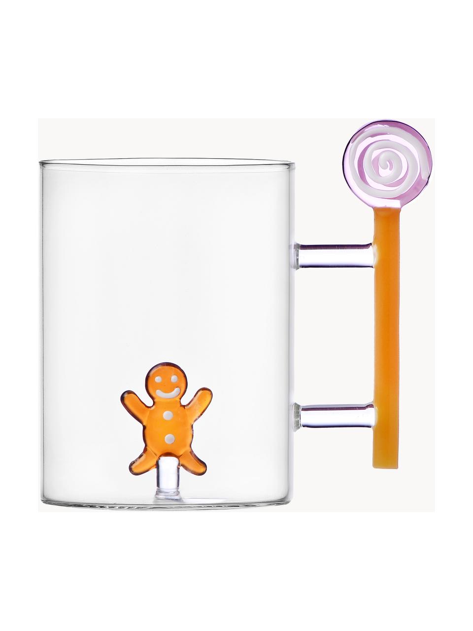 Tazza fatta a mano Sweet Candy, Vetro borosilicato

Scopri la versatilità del vetro borosilicato per la tua casa! Il vetro borosilicato è un materiale di alta qualità, affidabile e robusto. È caratterizzato da un'eccezionale resistenza al calore ed è quindi ideale per il tè o il caffè caldo. Rispetto al vetro tradizionale, il vetro borosilicato è più resistente alle rotture e alle incrinature, il che lo rende un compagno sicuro per la tua casa., Trasparente, arancione, rosa chiaro, Ø 8 x Alt. 12 cm, 500 ml