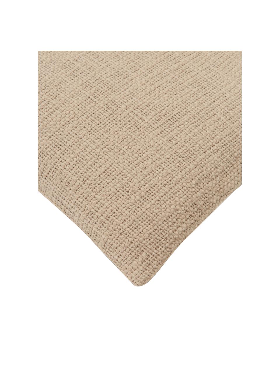 Kissenhülle Anise in Beige, 100% Baumwolle, Beige, B 30 x L 50 cm