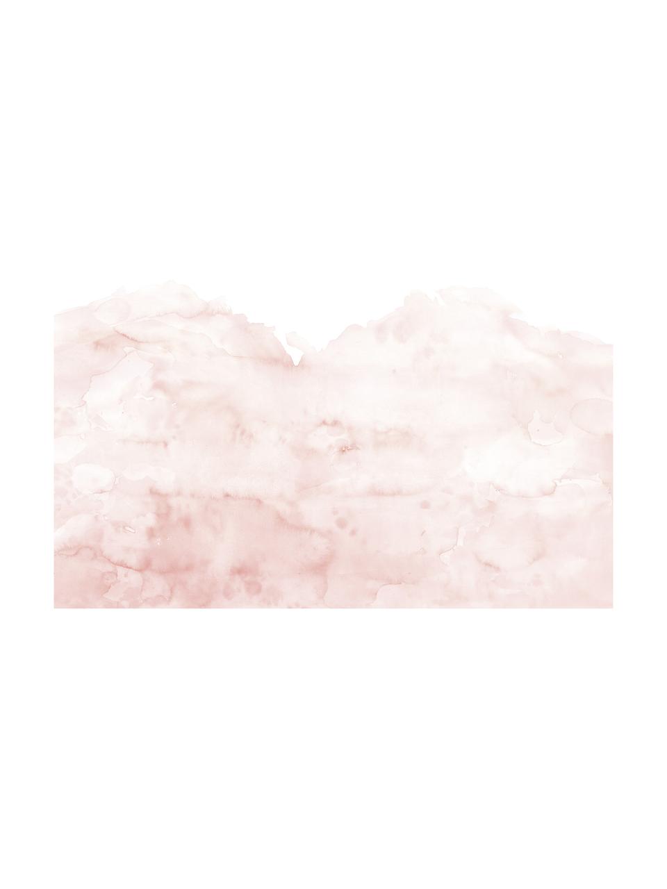Carta da parati Pink Clouds, Tessuto non tessuto, Rosa, bianco, Larg. 372 x Lung. 280 cm