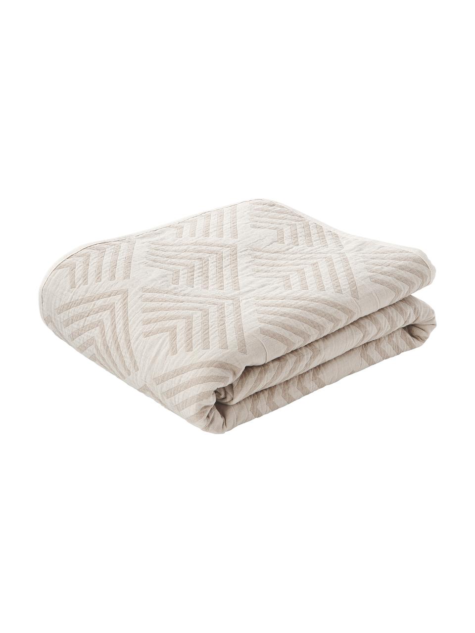 Colcha en tejido jacquard Milano, 80% algodón, 20% poliéster

El material utilizado en este producto ha sido probado contra sustancias nocivas y está certificado según STANDARD 100 por OEKO-TEX®, 6457CIT, CITEVE., Beige, An 180 x L 250 cm