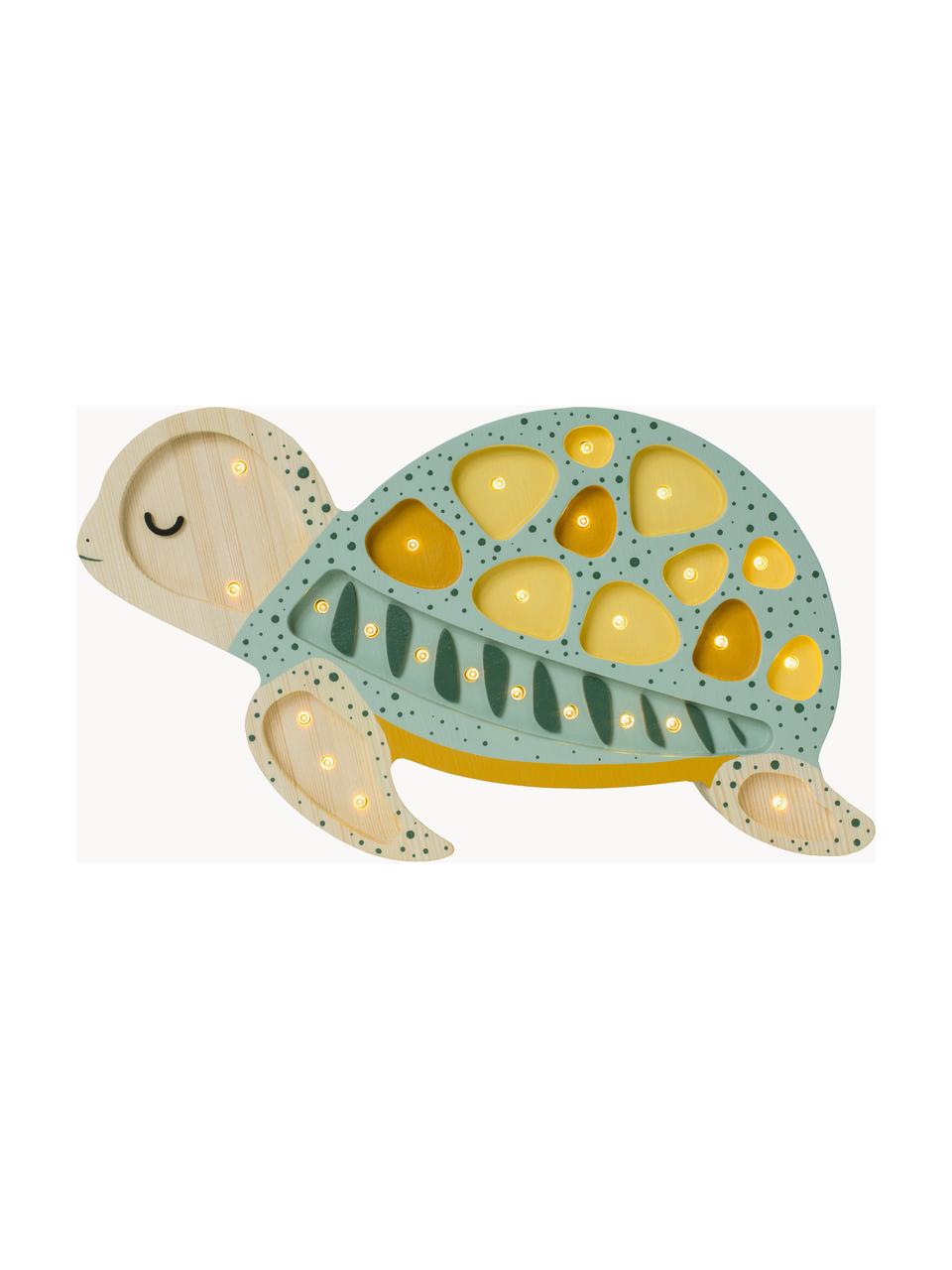 Veilleuse LED faite main avec minuterie et télécommande Turtle, intensité lumineuse variable, Bois de pin, laqué

Ce produit est fabriqué à partir de bois certifié FSC® issu d'une exploitation durable, Vert menthe, jaune moutarde, bois de pin, larg. 38 x haut. 22 cm