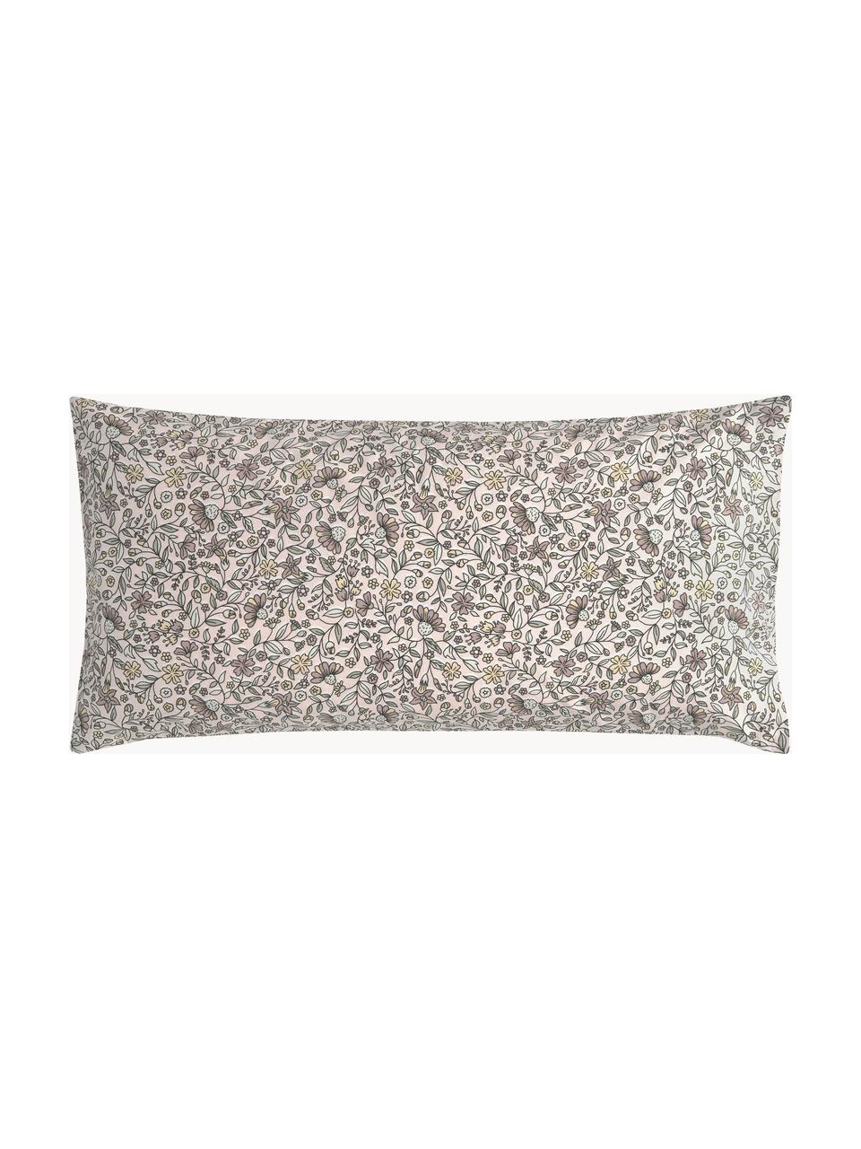 Fundas de almohadas de algodón ecológico tejido renfrocé Estelle, 2 uds., Multicolor, An 40 x L 80 cm