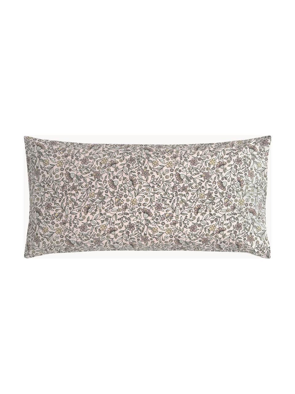Poszewka na poduszkę z bawełny organicznej renforcé Estelle, 2 szt., Wielobarwny, S 40 x D 80 cm