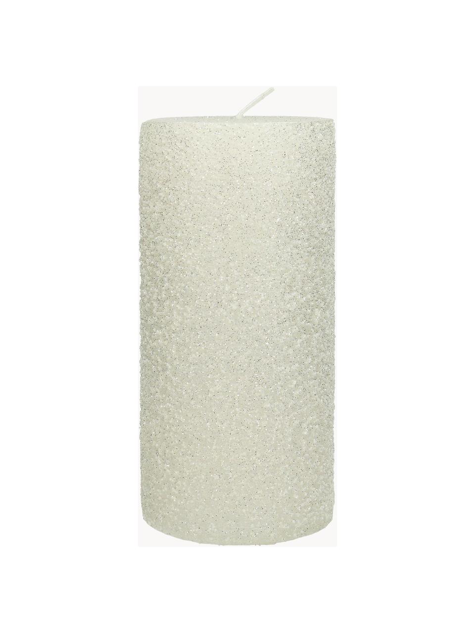 Candela pilastro bianca Flair, Cera, Bianco, Ø 7 x Alt. 18 cm