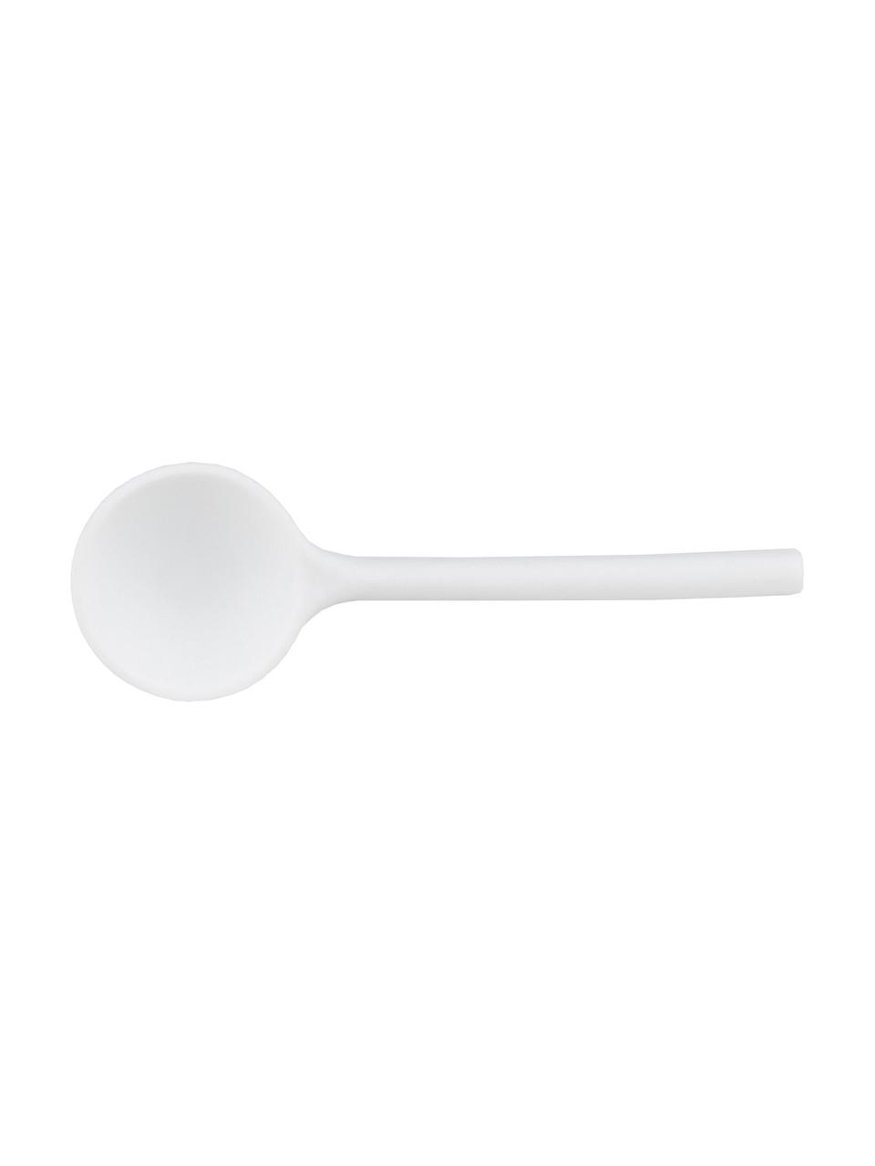 Bols en porcelaine faits main Heart, 7 élém., Blanc, bois clair, larg. 22 x haut. 6 cm