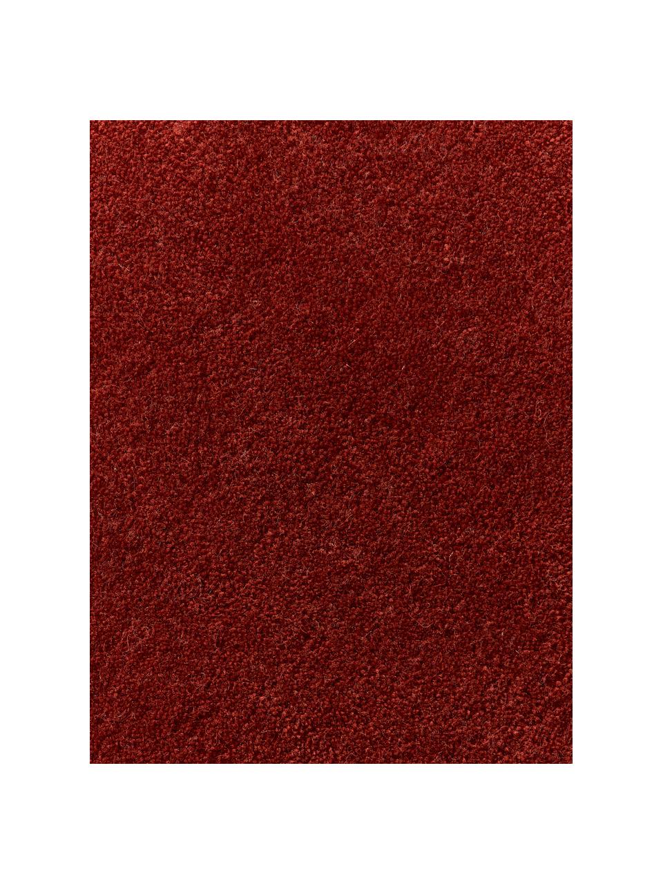 Tappeto in lana tessuto a mano Zayne, Rosso ruggine, Larg. 80 x Lung. 150 cm (taglia XS)