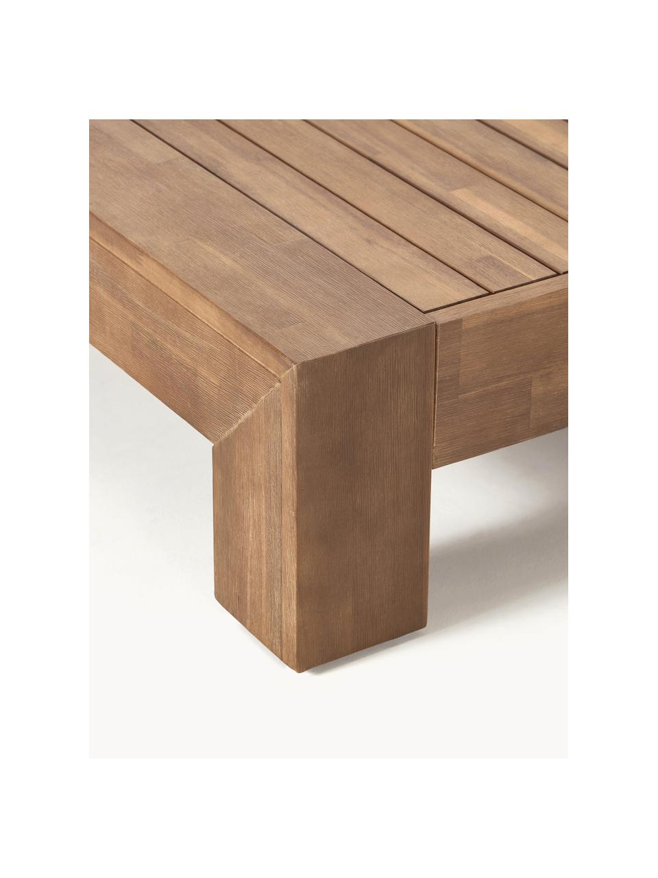 Salotto da giardino componibile in legno di acacia Joshua 4 pz, Rivestimento: 100% poliestere (resisten, Grigio chiaro, legno d'acacia verniciato, Larg. 326 x Prof. 248 cm