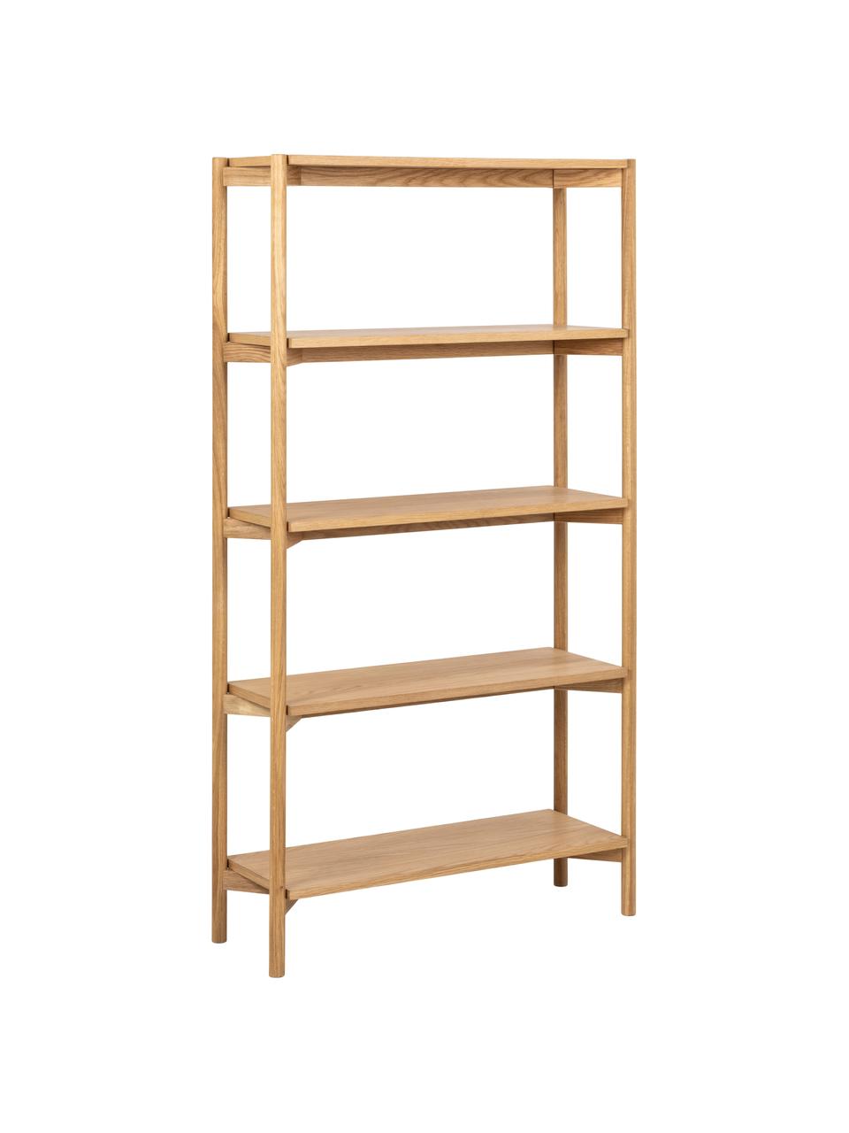 Standregal Braidwood aus Eichenholz, Gestell: Eichenholz, Eichenholz, B 86 x H 160 cm