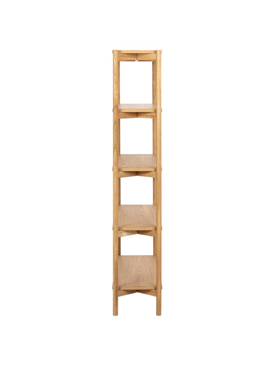 Étagère bois de chêne Braidwood, Bois de chêne, larg. 86 x haut. 160 cm