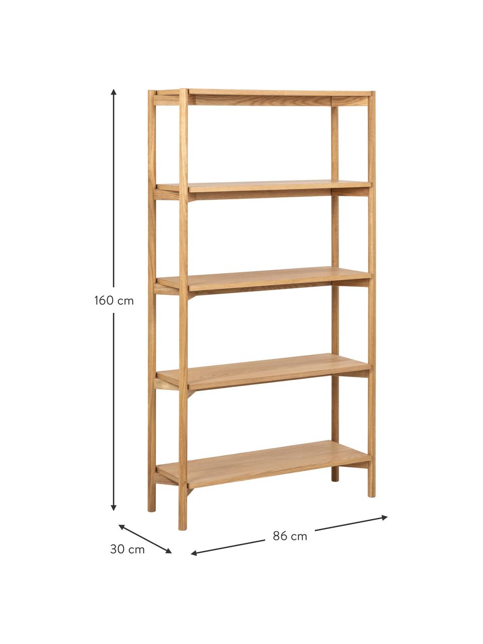  IOTXY Estantería de madera de roble de 71 pulgadas de