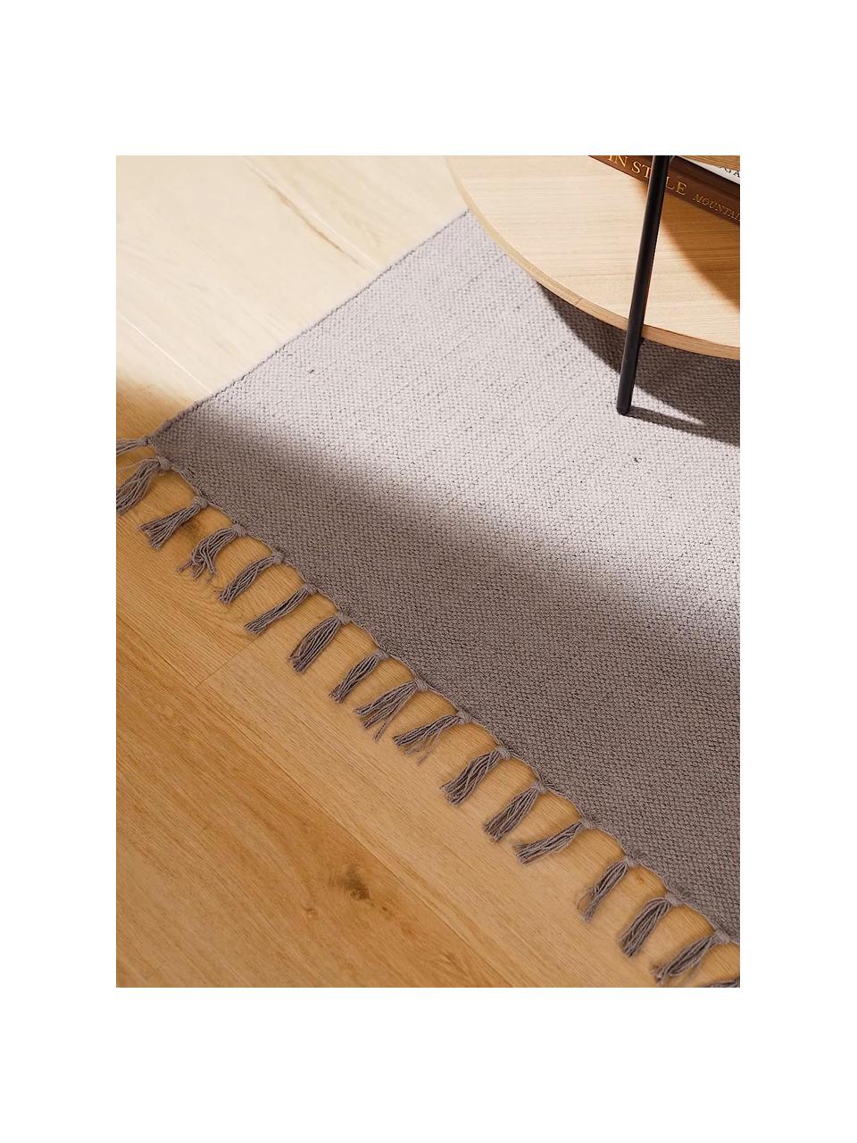 Dünner Baumwollteppich Agneta, handgewebt, 100% Baumwolle

Das in diesem Produkt verwendete Material ist Schadstoff geprüft und zertifiziert nach STANDARD 100 by OEKO-TEX® , HOHENSTEIN HTTI, 21.HIN.90042., Taupe, B 70 x L 140 cm (Größe XS)