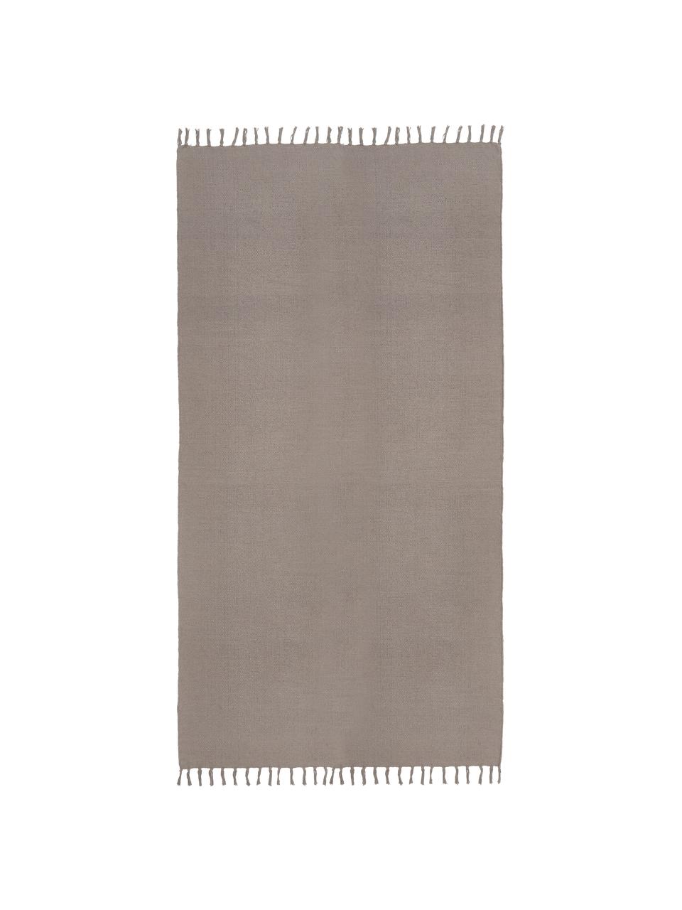 Alfombra artesanal fina de algodón Agneta, 100% algodón

El material utilizado para este producto ha sido probado contra sustancias nocivas y está certificado según STANDARD 100 por OEKO-TEX®, HOHENSTEIN HTTI, 21.HIN.90042., Gris pardo, An 70 x L 140 cm (Tamaño XS)