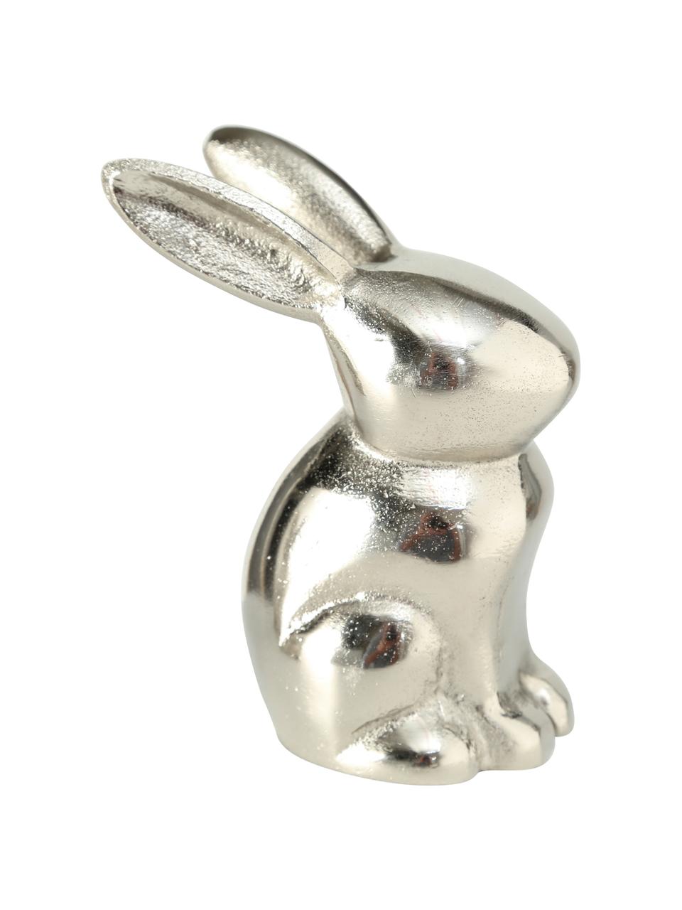 Objet déco lapin de Pâques Friedo, 2 élém., Aluminium